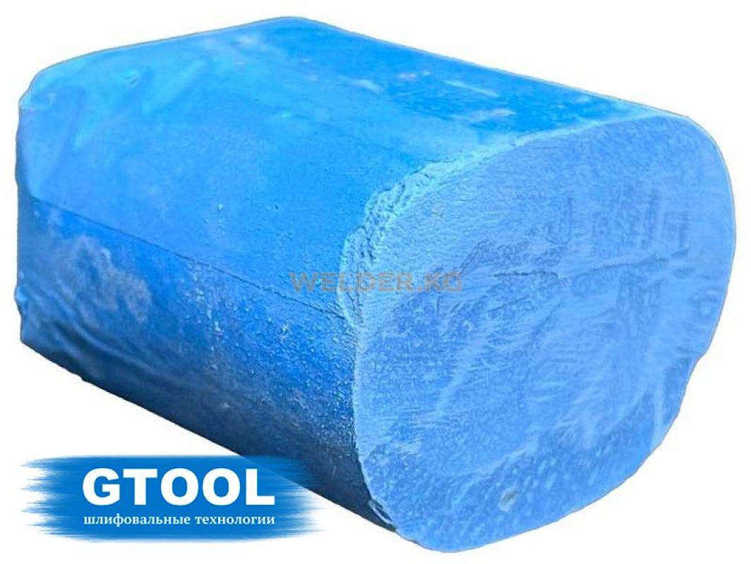 Полировальная паста GTOOL INOX Finish, финишная по нержавейке, 0,25 кг, голубая