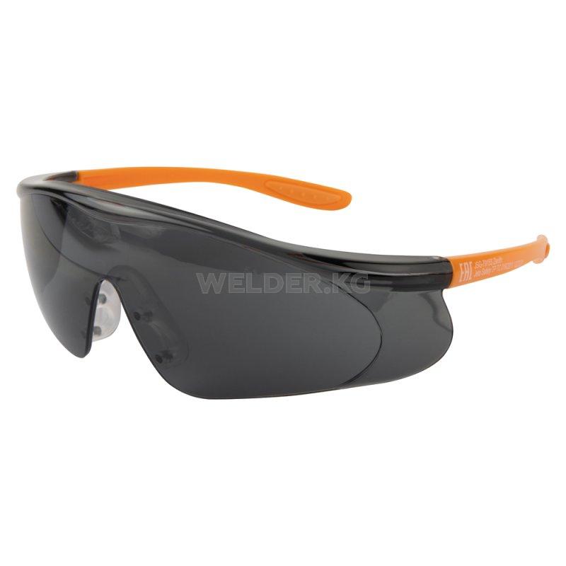 Дымчатые очки из ударопрочного поликарбоната JSG-7915S