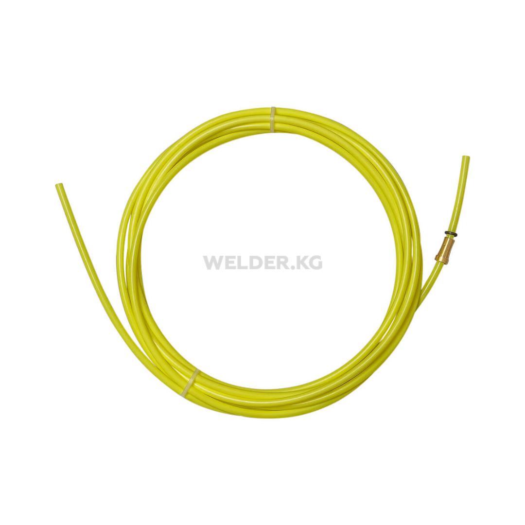 Канал направляющий Тефлон желтый 5м 1.2-1.6 мм